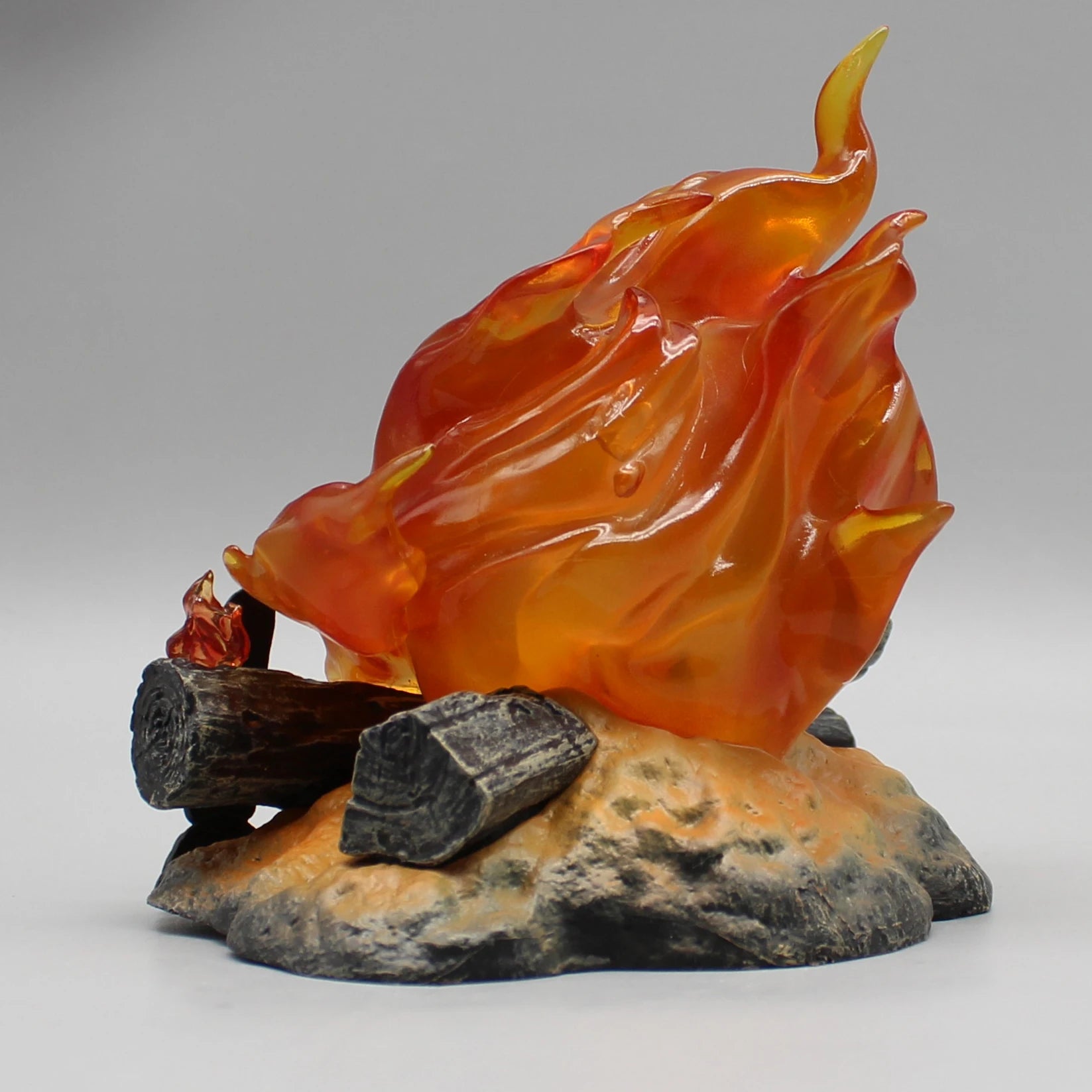 Calcifer Objects Lamp Cartoon Anime Figure 12Cm Candle Desk Action Figurine Pvc Model Statue Doll Collection Ornament Toy Gift
